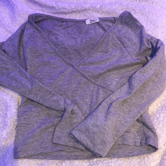 grey crop top - Picture 1 of 1